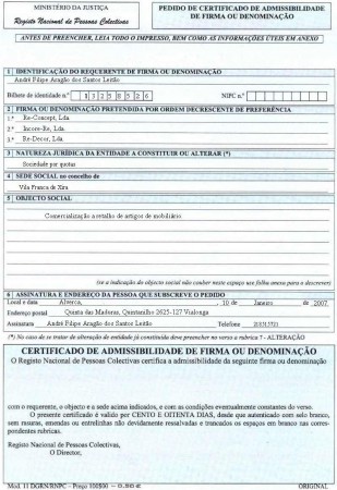 Certificado